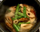 竹輪と豆の卵とじ作り方3写真