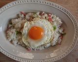 目玉焼きバターライス作り方5写真