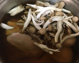 白ダシだけ。鶏と長芋と白菜のスープ作り方2写真