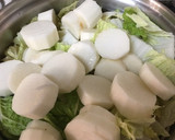 白ダシだけ。鶏と長芋と白菜のスープ作り方3写真