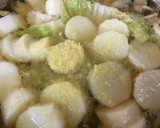 白ダシだけ。鶏と長芋と白菜のスープ作り方4写真