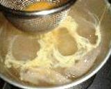 温泉卵のワンタンスープ作り方10写真