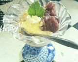 甘い小豆に塩きな粉トースト作り方2写真