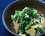 春菊の韓国風サラダ作り方10写真