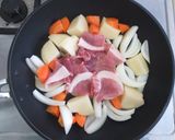 カレー風味肉じゃが作り方3写真