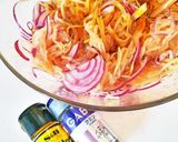 クミン香る切り干しパリバリ鯖缶マリネ作り方4写真