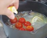 あさりとトマトのレモンスープ作り方4写真