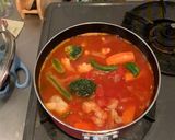 ねぎたっぷり！！風邪に効く◎鶏肉スープ作り方6写真