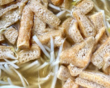 薄揚げともやしの中華風スープ♡作り方2写真