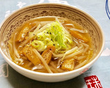 薄揚げともやしの中華風スープ♡作り方3写真