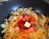 ヨウサマの減塩キャベツ&あさりバスタ作り方4写真