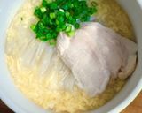 鶏がらスープで☆簡単な親子フォー☆作り方6写真