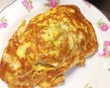 ☆キャベツ消費お好み焼き風チーズオムレツ作り方7写真