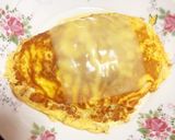 ☆キャベツ消費お好み焼き風チーズオムレツ作り方8写真