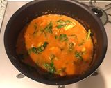 簡単☆ほうれん草のバターチキンカレー作り方6写真