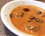簡単☆ほうれん草のバターチキンカレー作り方7写真