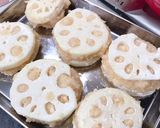 シャキっとレンコンのはさみ焼き作り方4写真