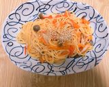 トマトとしめじのオイルパスタ作り方8写真