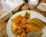 美味しかったパンプキンケーキ作り方1写真