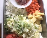 野菜たっぷりミネストローネ作り方1写真