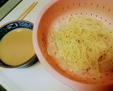 豆乳めんつゆ　素麺作り方3写真