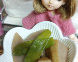 リカちゃん♡里芋と絹さやの煮物ꕤ*.ﾟ作り方10写真