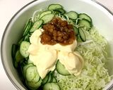 簡単☆きゅうりとキャベツのパリパリサラダ作り方1写真
