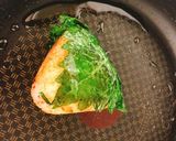 夜食にも♡梅みりん焼きおにぎり茶漬け作り方4写真