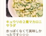 キュウリの2乗マカロニサラダ作り方18写真