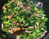 小松菜大量消費！ パパッと簡単炒飯作り方4写真