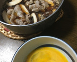 簡単　豚すき焼き作り方1写真