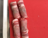 毎日お弁当♪くるくるとんかつ弁当作り方3写真
