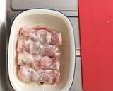 毎日お弁当♪くるくるとんかつ弁当作り方4写真