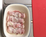 毎日お弁当♪くるくるとんかつ弁当作り方4写真