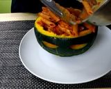 丸ごとカボチャのトマトソースペンネ作り方7写真