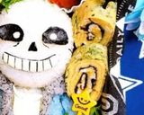 undertale『サンズ』キャラ弁作り方17写真