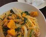 簡単美味しい☆かぼちゃクリームパスタ☆作り方12写真