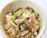 定番♪【柚子胡椒キノコの炊き込みご飯】作り方6写真