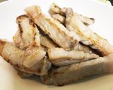 簡単！男飯！塩と日本酒のみ豚の酒蒸し焼き作り方5写真