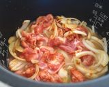 炊飯器で簡単！肉丼(みそ味)作り方7写真