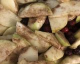 アップルクランベリークランブル2019作り方1写真