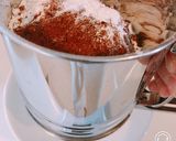 ミスドドーナツ、ココアチョコファッション作り方1写真