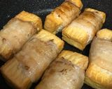 絹揚げ肉巻きチーズを挟んで作り方5写真