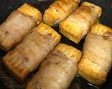 絹揚げ肉巻きチーズを挟んで作り方6写真