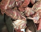 ペルー料理　ロモサルタード作り方1写真