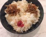 ラッピングおにぎり 唐揚げイカリング弁当作り方1写真
