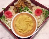 月見鶏団子 くるみ小女子弁当 ハロウィン作り方3写真