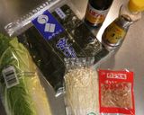 白菜とえのきのさっぱりお浸し作り方1写真