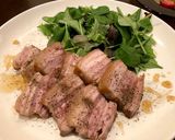 豚バラ肉の低温調理ソテー はちみつソース作り方6写真