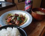 豚バラブロック肉で回鍋肉♪作り方5写真